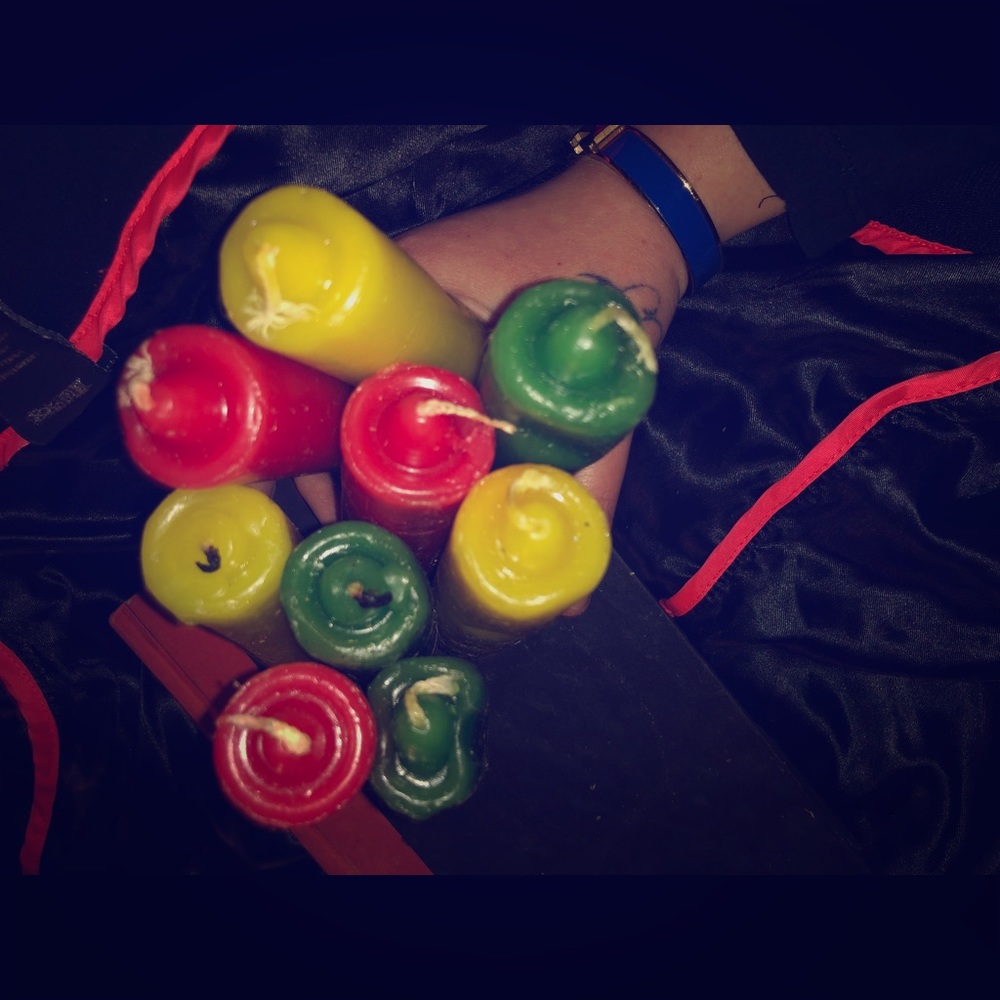 Vintage candles.+35 years old from Switzerland